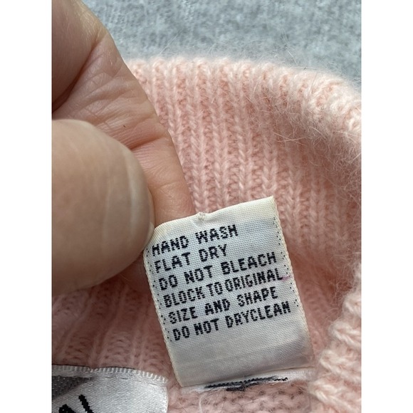 Jason Maxwell Sweater Womens Small Lambswool Angora‎ Rabbit Hair Knit Pullover - Picture 4 of 13